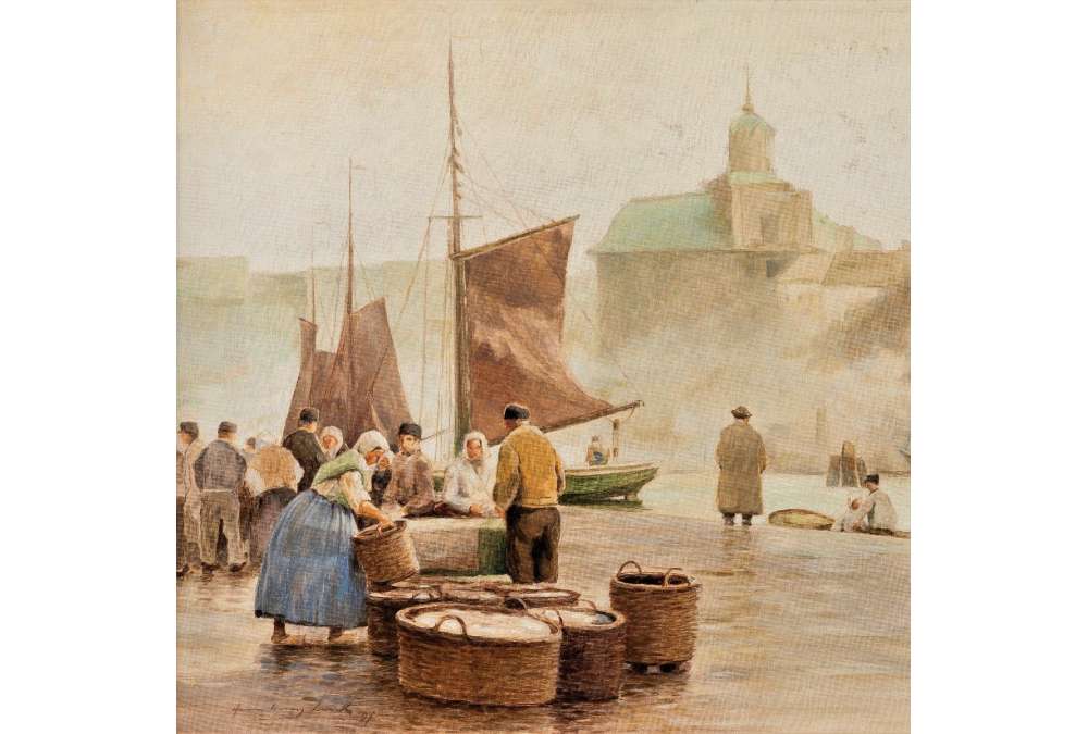 Hans Heinz Luck DF Fish Market.